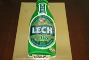 Butelka piwa Lech